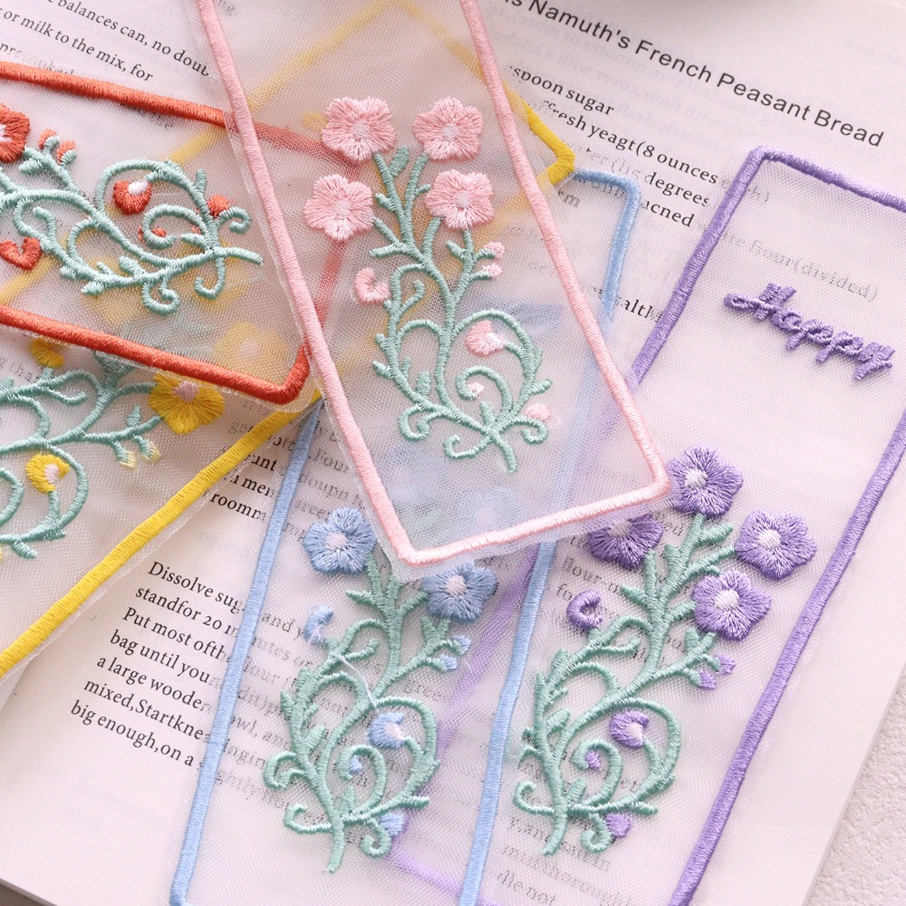 Creative Transparent Organza B - Dried Flower Bookmark 评论和价格