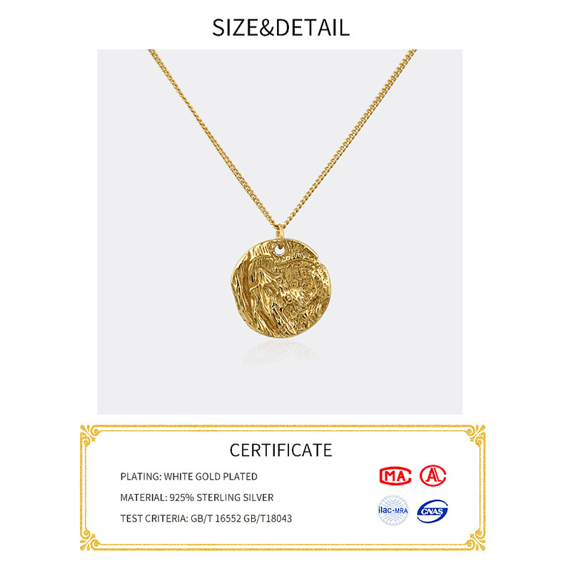 BFCLUB Silver Color Necklace L - Birth Flower Necklace 评论和价格