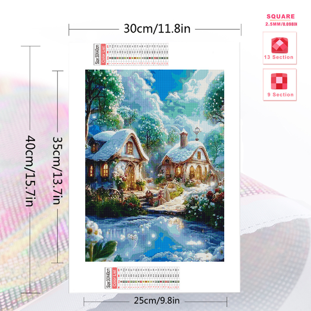 Evershine House Diamond Painti - Photo Mosaic Print 评论和价格