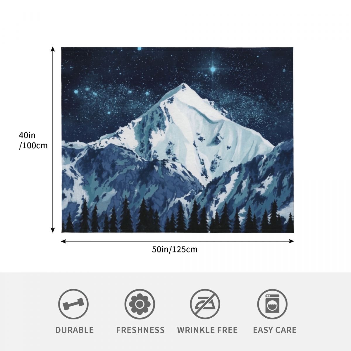 Alaska Night Sky 1 Throw Blank - Custom Night Sky 评论和价格